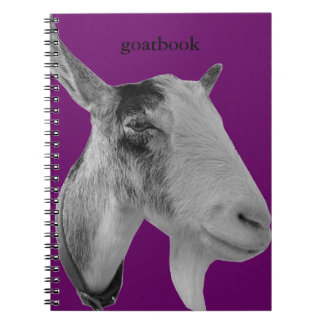 Caderno Espiral Goatbook roxo