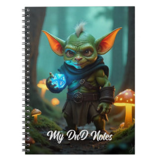Caderno Espiral Goblin De Notebook DnD