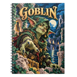 Caderno Espiral Goblin, Monstro de Corte de Papel