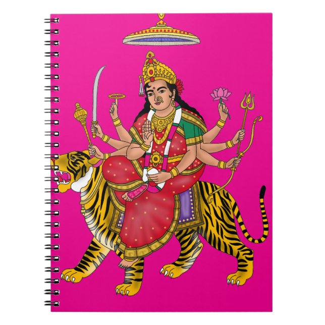 Caderno Espiral Goddess Durga  (Frente)