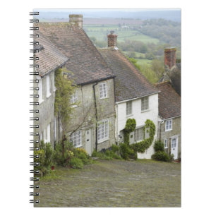 Caderno Espiral Gold Hill, Shaftesbury, Dorset, Inglaterra, Unido