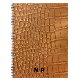 Caderno Espiral Gold leather texture luxury meeting planner
