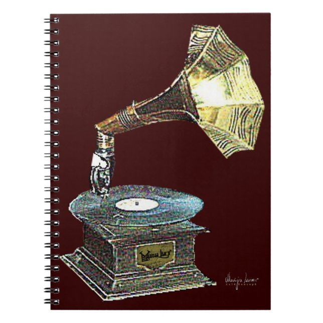 Caderno Espiral Gold Sound (Frente)