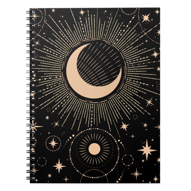 Caderno Espiral Gold sun (Frente)