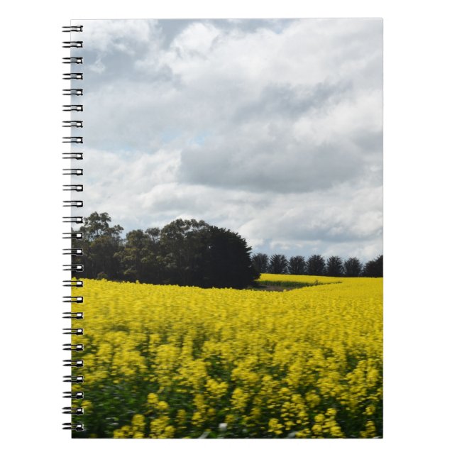 Caderno Espiral Golden Waves of Streatham (Frente)