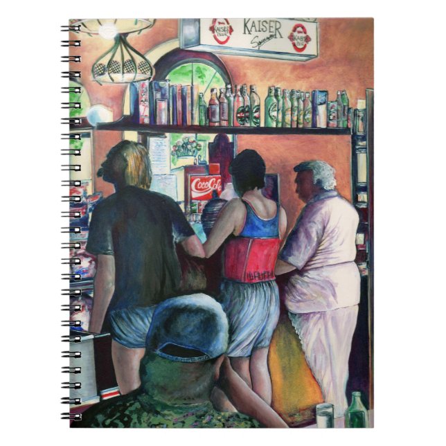 Caderno Espiral Golf Bufe, Budapeste (Frente)