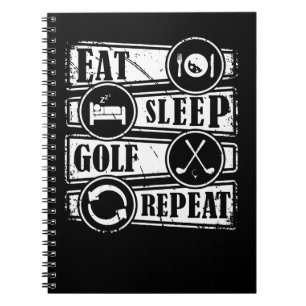 Caderno Espiral Golf Comeu Golfe Repete Golfe 651