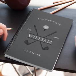 Caderno Espiral Golf Lover Cross Club
