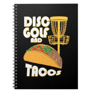 Caderno Espiral Golfe De Disco E Tacos