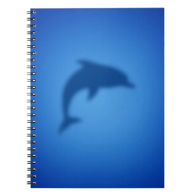 Caderno Espiral Golfinho-azul (Frente)