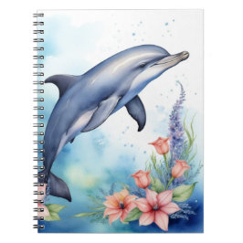 Caderno Espiral Golfinho-marinho