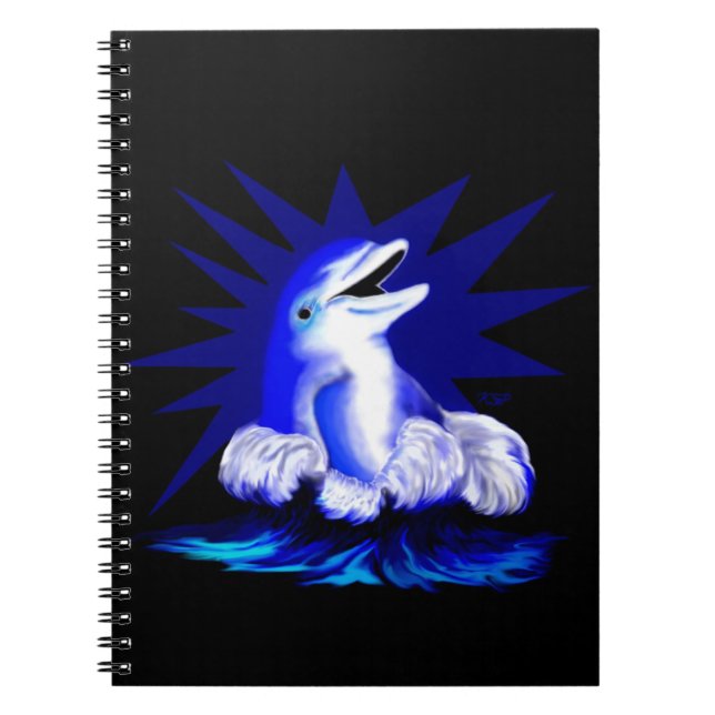 Caderno Espiral Golfinho sorridente (Frente)