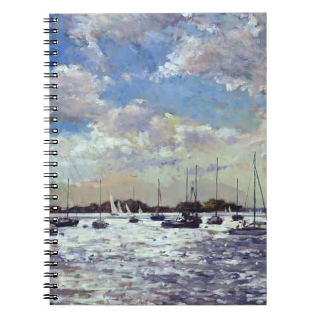 Caderno Espiral Golfo claro da noite de Morbihan 2002 (Frente)
