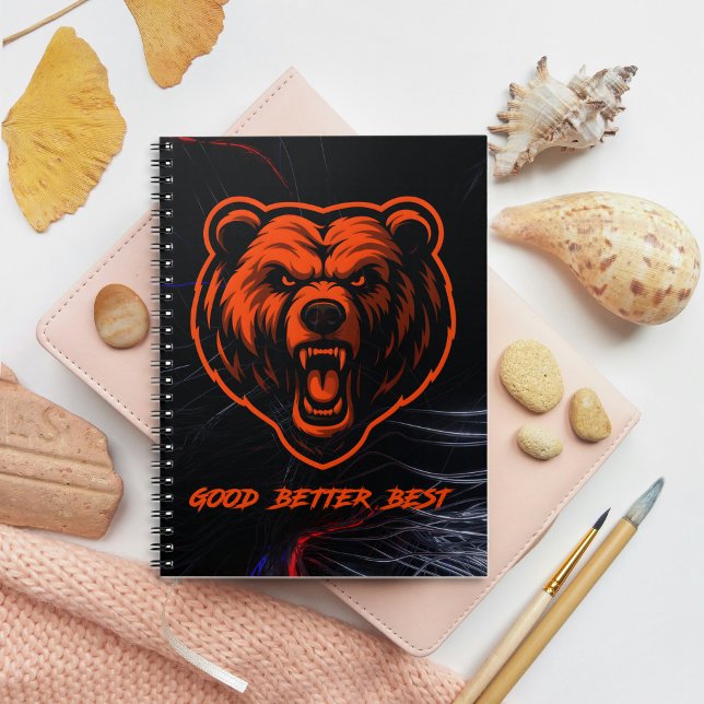 Caderno Espiral Good Better Best Never Let It Rest (Criador carregado)