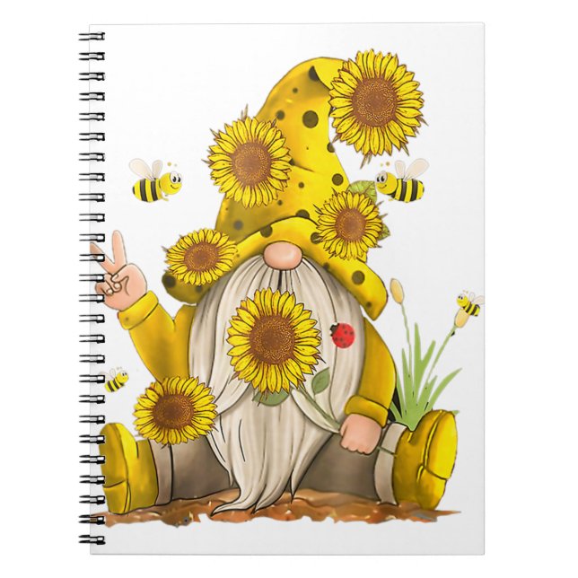 Caderno Espiral Goodbye 2022 Hello 2023 Happy New Year Sunflower G (Frente)