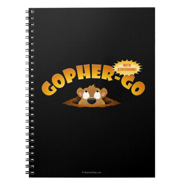 Caderno Espiral Gopher-Vá (Frente)
