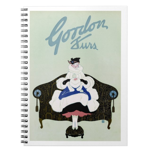 Caderno Espiral Gordon Furs (Frente)