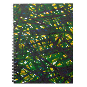 Caderno Espiral Gota Verde II