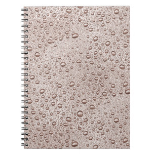 Caderno Espiral Gotas de água da Sepia
