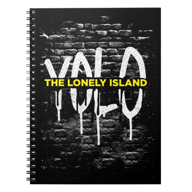 Caderno Espiral Gotejamento do tijolo (Frente)