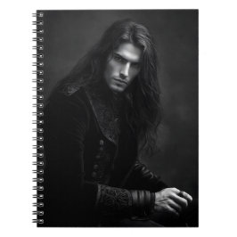 Caderno Espiral Goth Gentleman