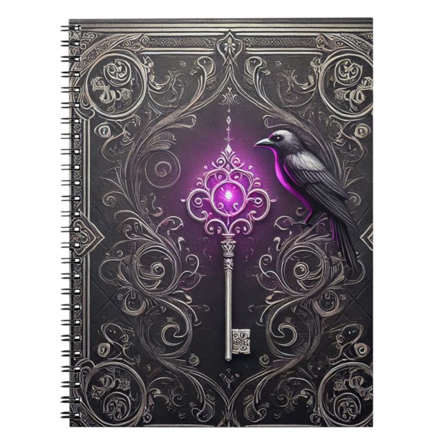 Caderno Espiral Gótica de notebook (Frente)