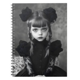 Caderno Espiral Gótico Girl
