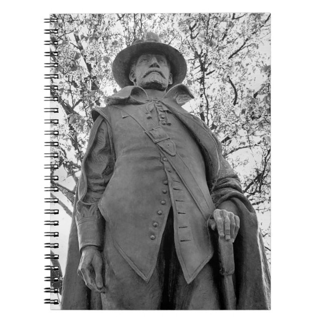 Caderno Espiral Govenor William Bradford - notebook (Frente)