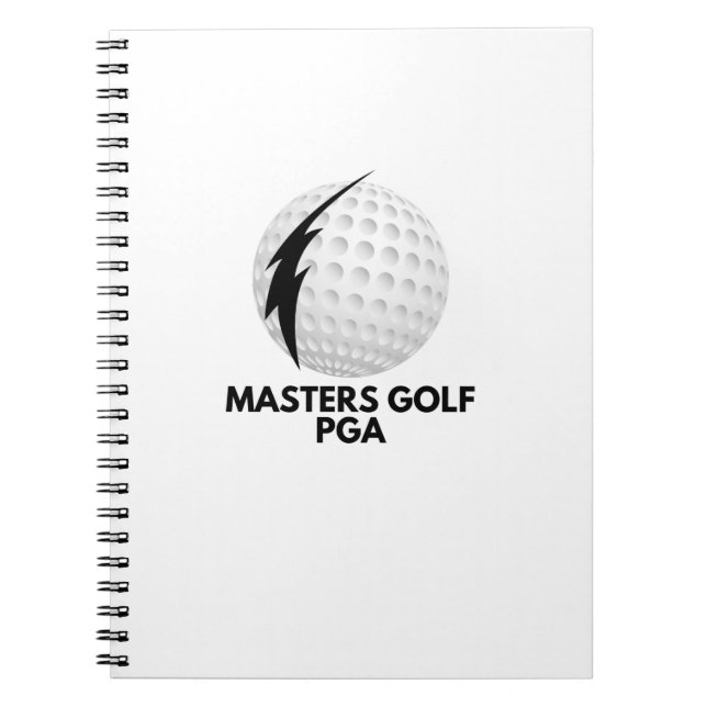 Caderno Espiral Gpa de golfe (Frente)