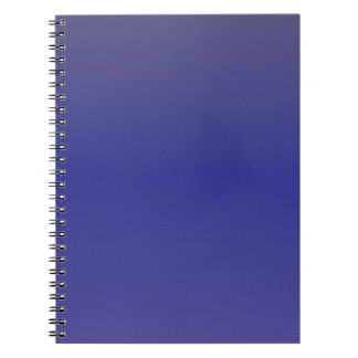 Caderno Espiral Gradiente Azul Índigo
