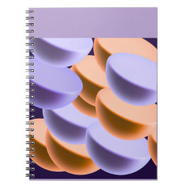 Caderno Espiral Gradientes Diagonais