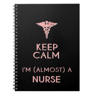 Caderno Espiral Graduação engraçada da escola de cuidados do