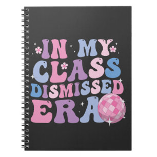 Caderno Espiral Graduação Engraçada Na Minha Classe Retro Da Era D