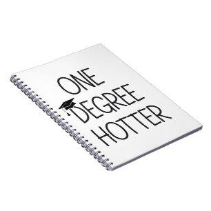 Caderno Espiral Graduação Um Grau Mais Quente Divertido Mestrado F