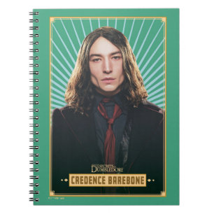 Caderno Espiral Gráfico de Caracteres Barebone de Credence