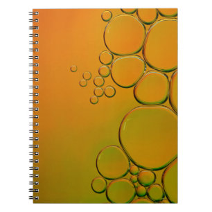 Caderno Espiral Gráfico de orvalho de água