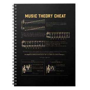 Caderno Espiral Gráfico de Teoria Musical