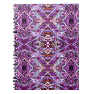 Caderno Espiral Gráfico Rosa Mandala