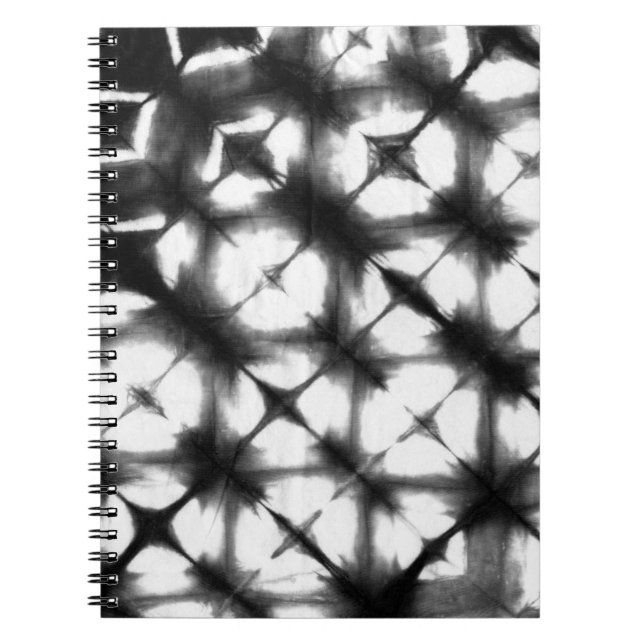 Caderno Espiral Gráfico Shibori I (Frente)