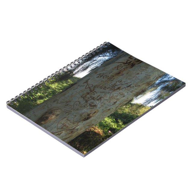 Caderno Espiral Grafite de árvore tailandês (Left Side)