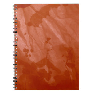 Caderno Espiral Grafite escovado. Camisa Tie Dye. Creme Watercolor