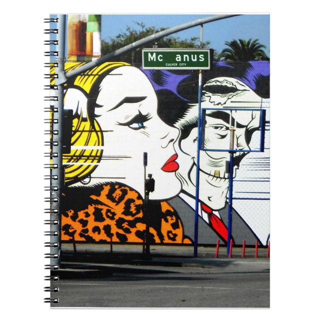 Caderno Espiral Grafite Photo 8 (Frente)