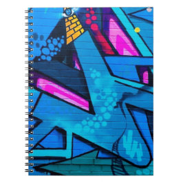Caderno Espiral Grafite urbano