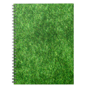 Caderno Espiral Grama Verde