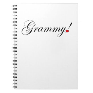 Caderno Espiral Grammy!
