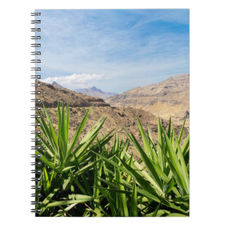Caderno Espiral Gran Canary Mountain Landscape