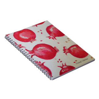 Caderno Espiral Granatäpple Anteckningsbok