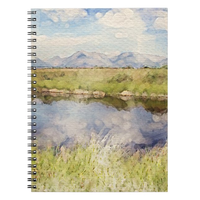 Caderno Espiral Grand Teton Notebook, Diário do Parque Nacional (Frente)