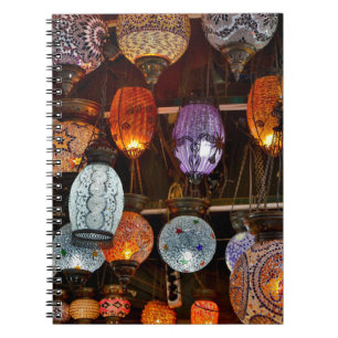 Caderno Espiral Grande Bazar Em Istambul, Turquia