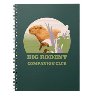 Caderno Espiral Grande Clube de Companheiros de Capivara